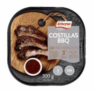 Costillas con salsa BBQ Costillas con salsa BBQ