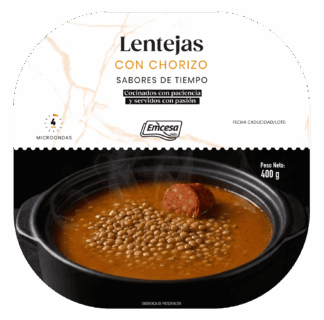 Lentejas con chorizo - Sabores de tiempo Lentejas con chorizo - Sabores de tiempo