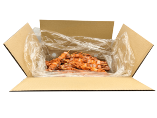 Marinated colect pork skewer IQF