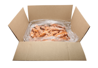 Mini marinated chicken skewer IQF