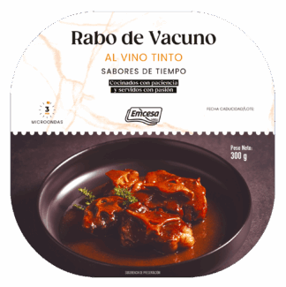 Rabo de vacuno al vino tinto - Sabores de tiempo Rabo de vacuno al vino tinto - Sabores de tiempo